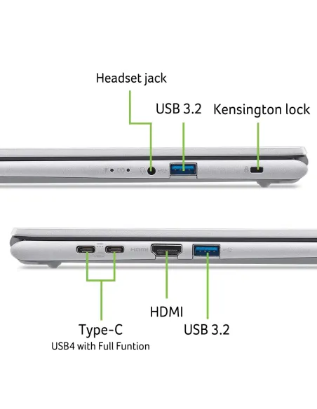 Acer Portátil Aspire Go 15 AG15-72P-59YF