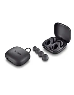 NGS NOON BLACK Tapón para oídos reutilizable Negro