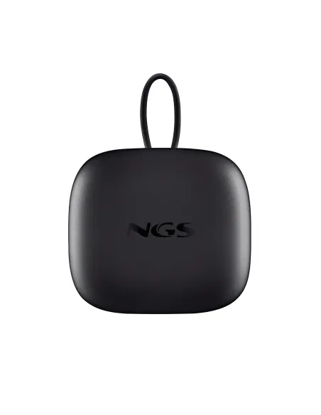 NGS NOON BLACK Tapón para oídos reutilizable Negro