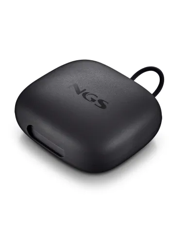 NGS NOON BLACK Tapón para oídos reutilizable Negro