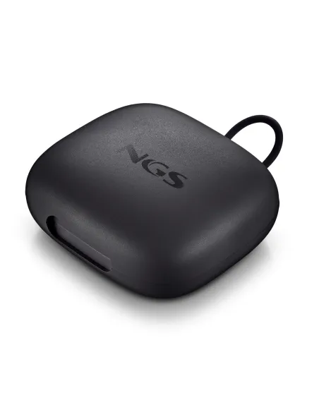 NGS NOON BLACK Tapón para oídos reutilizable Negro