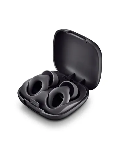 NGS NOON BLACK Tapón para oídos reutilizable Negro