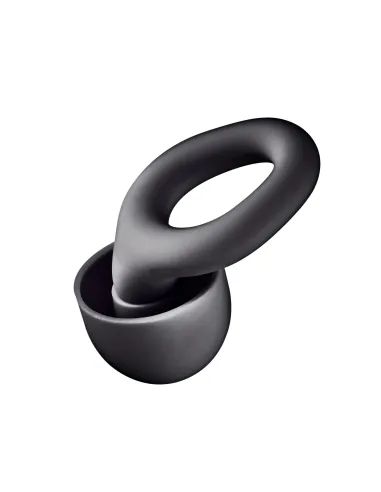 NGS NOON BLACK Tapón para oídos reutilizable Negro