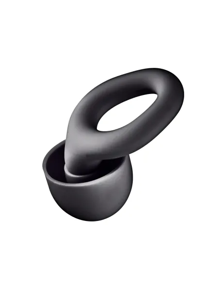 NGS NOON BLACK Tapón para oídos reutilizable Negro