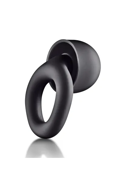 NGS NOON BLACK Tapón para oídos reutilizable Negro