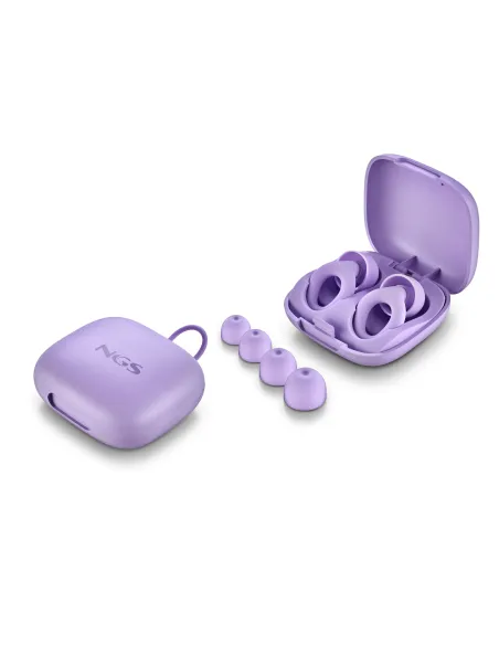 NGS NOON PURPLE Tapón para oídos reutilizable Púrpura
