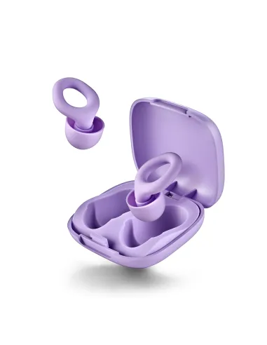 NGS NOON PURPLE Tapón para oídos reutilizable Púrpura