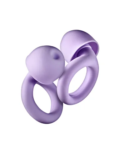 NGS NOON PURPLE Tapón para oídos reutilizable Púrpura