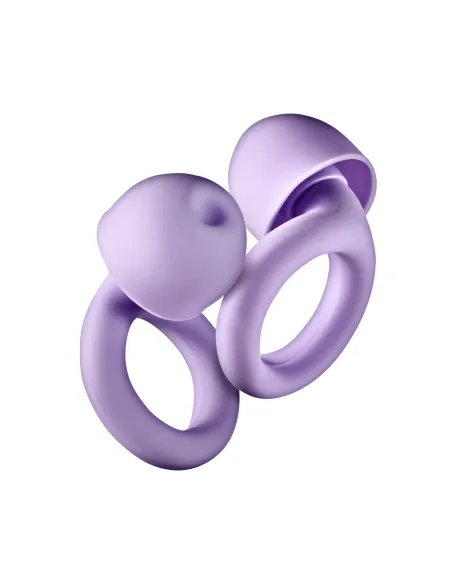NGS NOON PURPLE Tapón para oídos reutilizable Púrpura