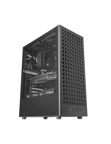 Mars Gaming MCT800 carcasa de ordenador Midi Tower Negro