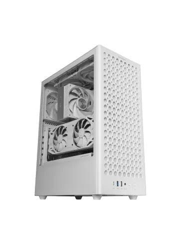 Mars Gaming MCT800W carcasa de ordenador Midi Tower Blanco