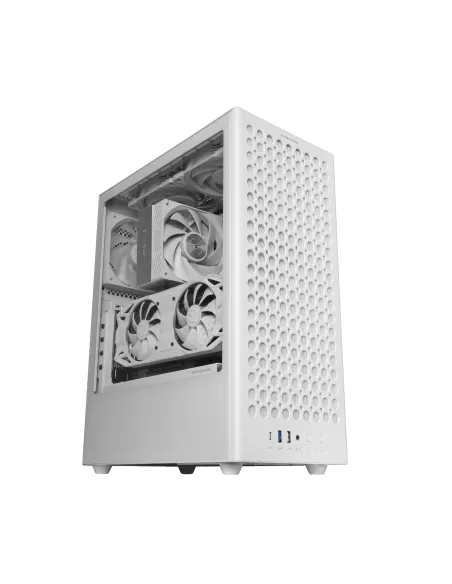 Mars Gaming MCT800W carcasa de ordenador Midi Tower Blanco
