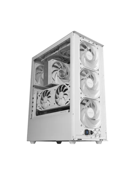 Mars Gaming MCT800W carcasa de ordenador Midi Tower Blanco