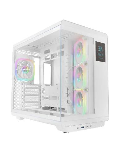 Mars Gaming MCREVPROW carcasa de ordenador Midi Tower Blanco