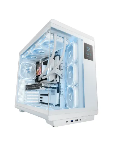 Mars Gaming MCREVPROW carcasa de ordenador Midi Tower Blanco