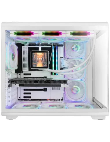 Mars Gaming MCREVPROW carcasa de ordenador Midi Tower Blanco