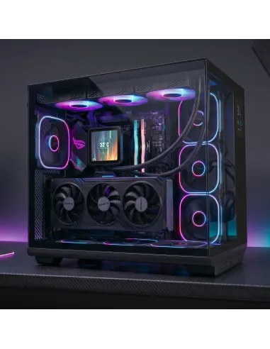 Mars Gaming MCREVPRO carcasa de ordenador Midi Tower Negro