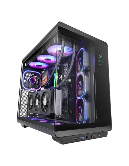 Mars Gaming MCREVPRO carcasa de ordenador Midi Tower Negro