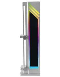 Mars Gaming MCA-GCB, Soporte para Tarjeta Gráfica, Iluminación ARGB Infinity Mirror, Soporte GPU con Sincronización ARGB, Base