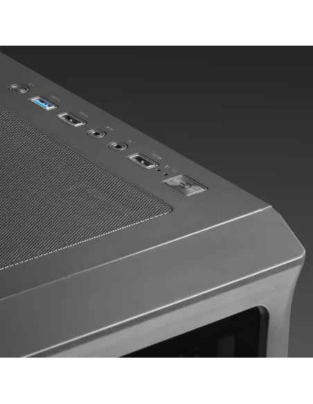 Mars Gaming MC-NEO, Torre Gaming XXL E-ATX, Ventana Lateral y Frontal Cristal Templado, 4X Ventiladores ARGB 120mm + Ventilador