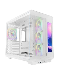 Mars Gaming MCREVMAXW carcasa de ordenador Midi Tower Blanco
