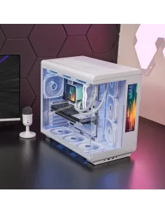 Mars Gaming MCREVMAXW carcasa de ordenador Midi Tower Blanco 2