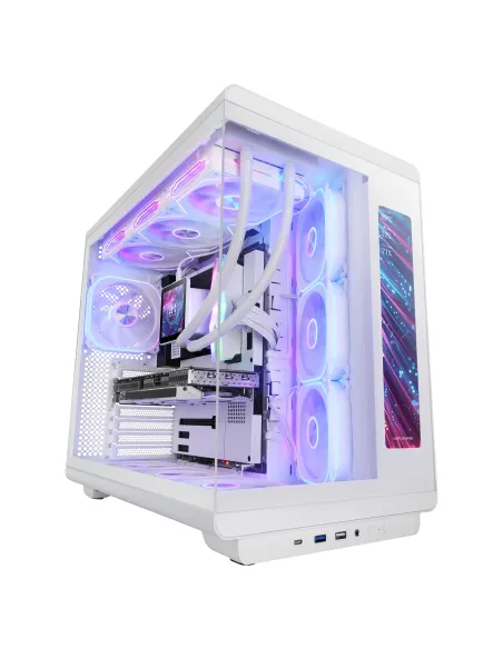 Mars Gaming MCREVMAXW carcasa de ordenador Midi Tower Blanco