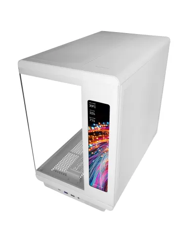 Mars Gaming MCREVMAXW carcasa de ordenador Midi Tower Blanco