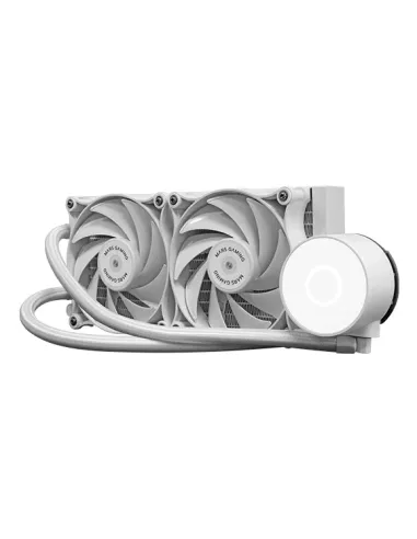 Mars Gaming ML-PRO240, Refrigeración Líquida CPU Profesional, TDP 450W, 2 Ventiladores FDB Ultra-silenciosos, Bomba