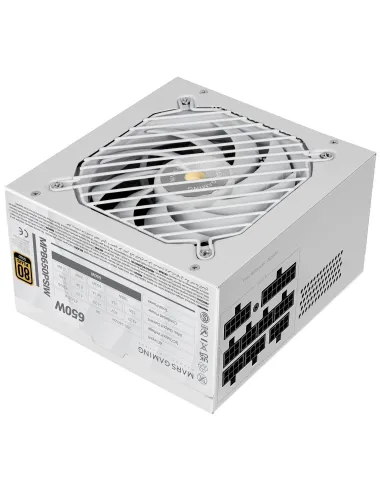 Mars Gaming MPB650PSIW unidad de fuente de alimentación Blanco