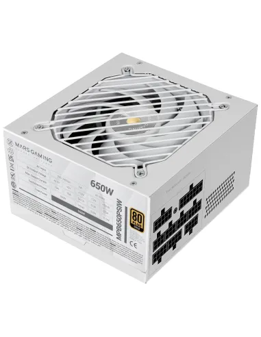 Mars Gaming MPB650PSIW unidad de fuente de alimentación Blanco