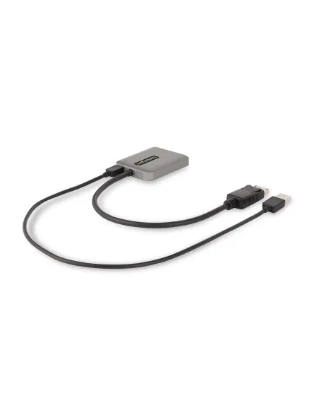 StarTech.com Hub MST de 2 Puertos DisplayPort 1.4 - Divisor Splitter DP para 2 Monitores - Adaptador DisplayPort a 2x