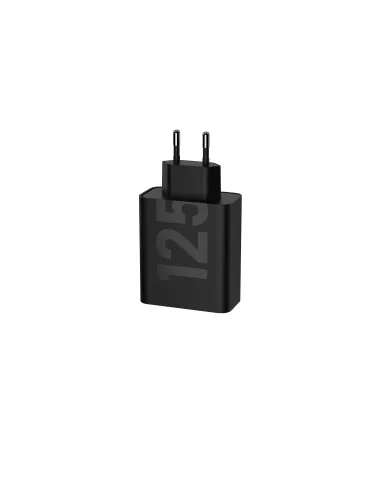 Motorola TurboPower 125W Duo Charger Universal Negro Corriente alterna Carga rápida Interior