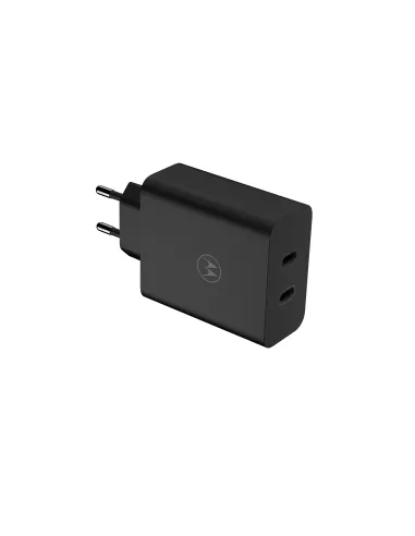Motorola TurboPower 125W Duo Charger Universal Negro Corriente alterna Carga rápida Interior