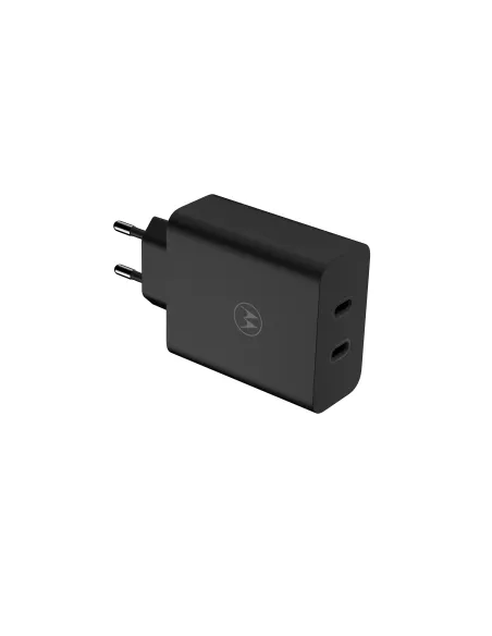 Motorola TurboPower 125W Duo Charger Universal Negro Corriente alterna Carga rápida Interior