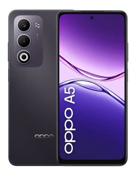 OPPO A5 16,9 cm (6.67") SIM doble Android 15 4G USB Tipo C 6 GB 128 GB 6000 mAh Púrpura