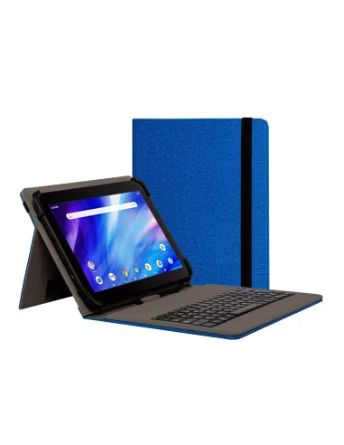 Nilox FUNDA TECLADO USB DE 9,7" A 10.5" AZUL