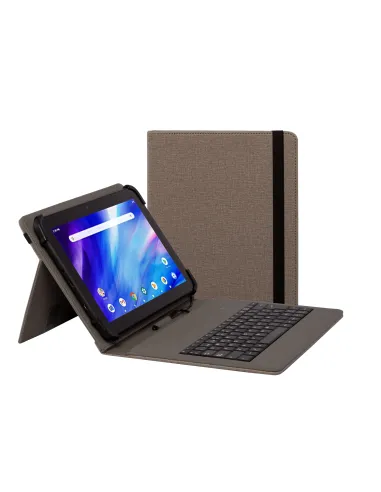 Nilox FUNDA TECLADO USB DE 9,7" A 10.5" BEIGE