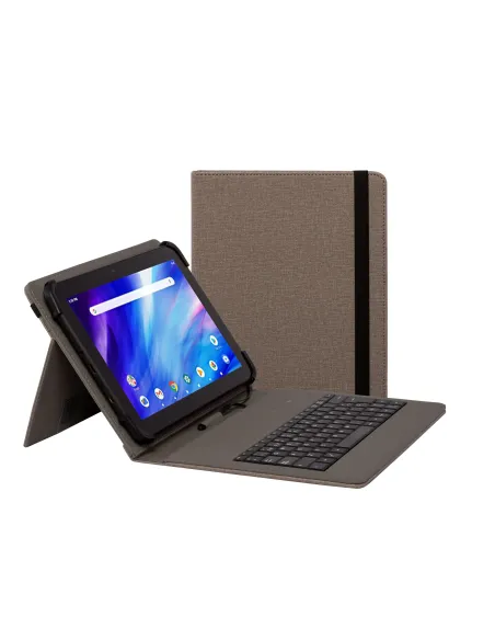 Nilox FUNDA TECLADO USB DE 9,7" A 10.5" BEIGE
