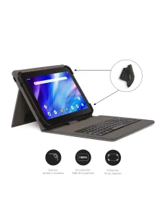 Nilox FUNDA TECLADO USB DE 9,7" A 10.5" BEIGE 2