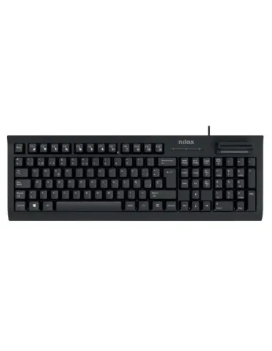 Nilox Teclado con lector DNI-e y SmartCard- Layout Español