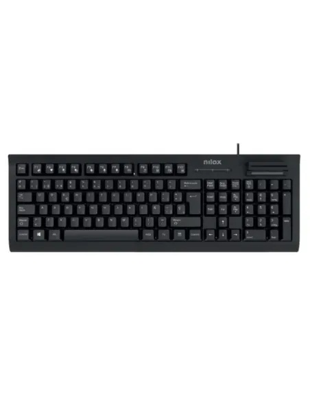 Nilox Teclado con lector DNI-e y SmartCard- Layout Español