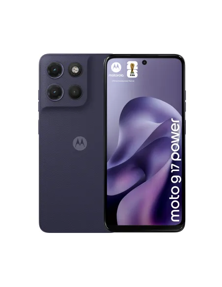 Motorola moto g17 power 17,1 cm (6.72") Ranura híbrida Dual SIM Android 15 USB Tipo C 4 GB 256 GB 6000 mAh Púrpura