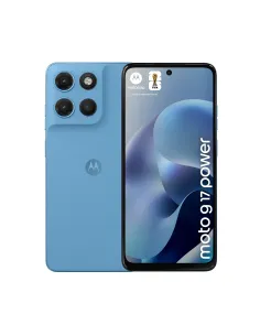 Motorola moto g17 power 17,1 cm (6.72") Ranura híbrida Dual SIM Android 15 USB Tipo C 4 GB 256 GB 6000 mAh Azul