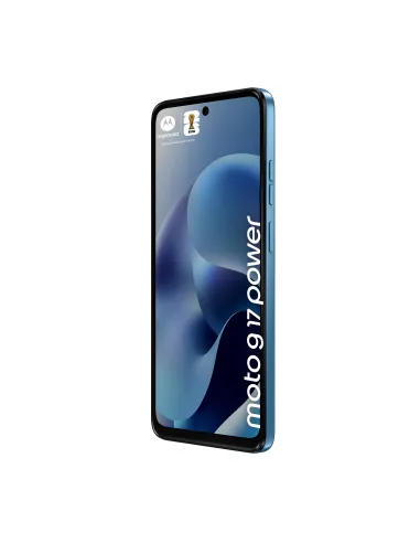 Motorola moto g17 power 17,1 cm (6.72") Ranura híbrida Dual SIM Android 15 USB Tipo C 4 GB 256 GB 6000 mAh Azul