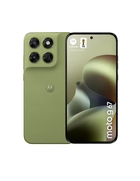 Motorola moto g67 17,3 cm (6.8") Ranura híbrida Dual SIM Android 16.0 5G USB Tipo C 4 GB 256 GB 5200 mAh Verde