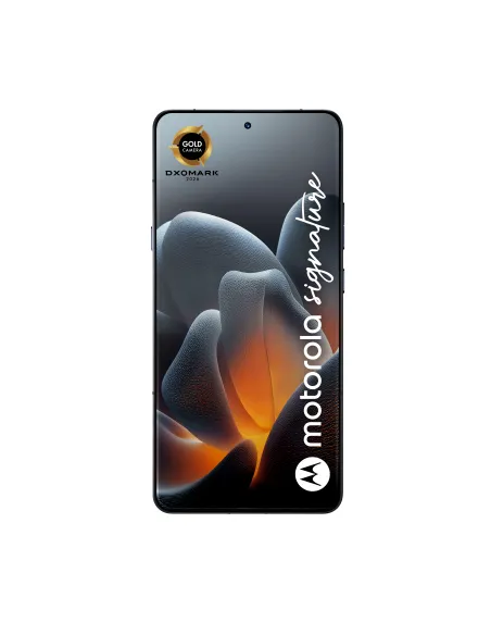Motorola signature 17,2 cm (6.78") SIM doble Android 16.0 5G USB Tipo C 16 GB 512 GB 5200 mAh Azul oscuro