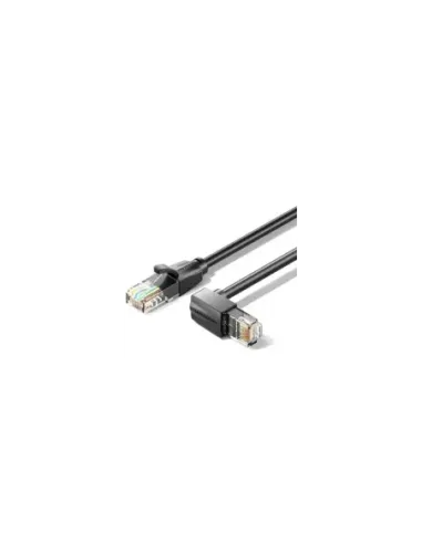 Cable de Red RJ45 UTP Vention IBVBJ Cat.6/ 5m/ Acodado 90º/ Negro