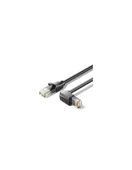 Cable de Red RJ45 UTP Vention IBVBJ Cat.6/ 5m/ Acodado 90º/ Negro