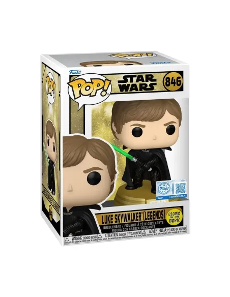 Funko pop star wars: sw legends -  luke (glow)